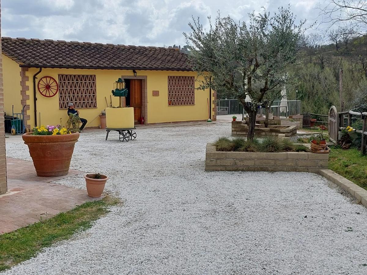 Masso Alle Rose Di Santarsiero Serena Montaione Exterior foto